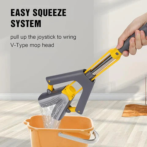 Multi-Purpose Foldable Floor Cleaning Squeeze Mop Wiper