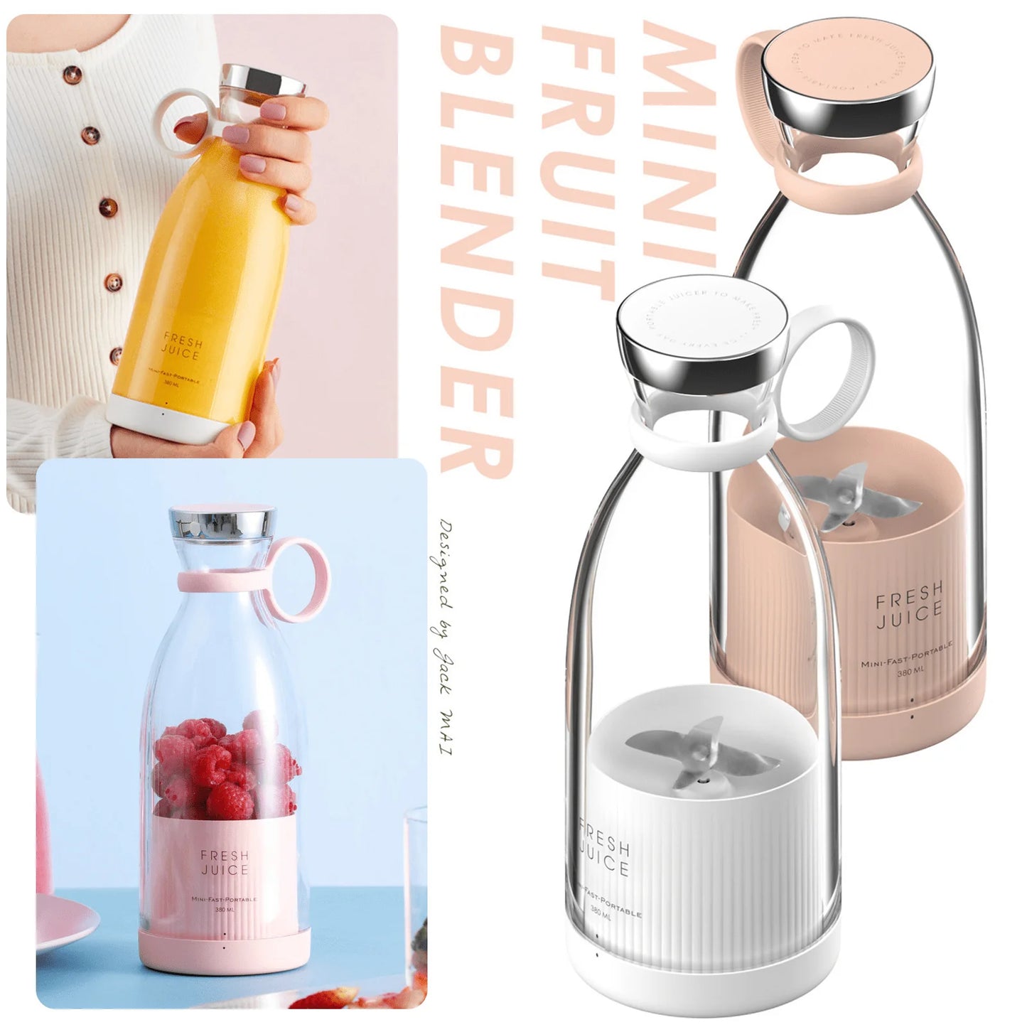 Traverl Portable Mini Juice Blender | The Blendy