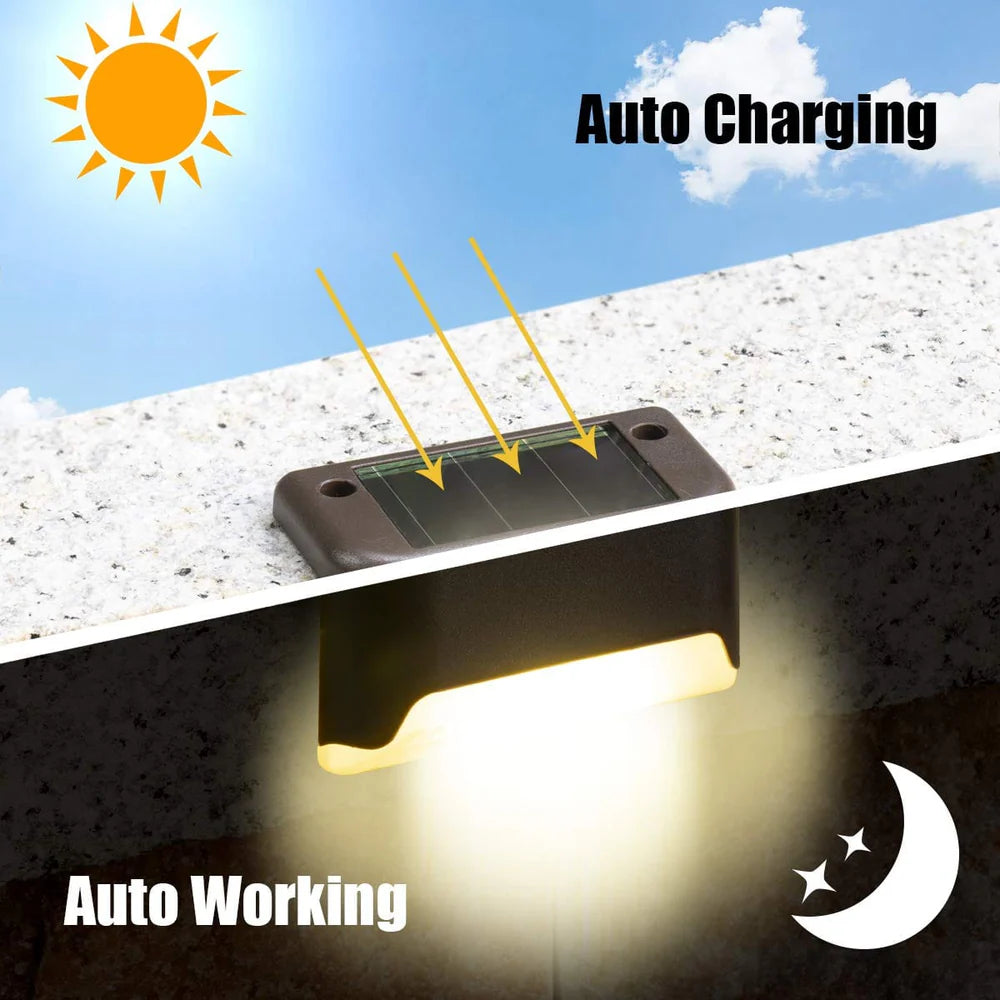 Solar Deck Outdoor Lights