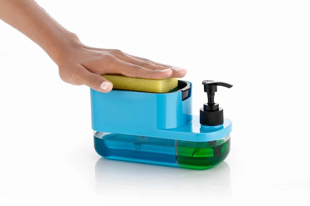 3-in-1 Soap Dispenser with Sponge Holder