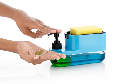 3-in-1 Soap Dispenser with Sponge Holder