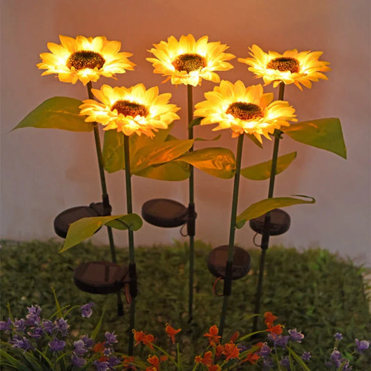 Sunflower Solar Powered Light (Pack of 1)