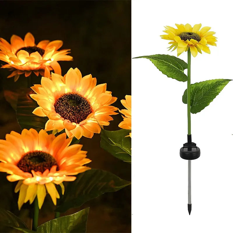 Sunflower Solar Powered Light (Pack of 1)